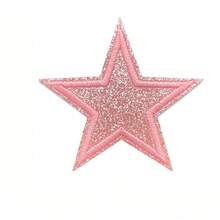 4pcs Shiny Silver Star Embroidered Patches, Iron-On/Sew-On, Suitable For Jackets, T-Shirts, Hats, Backpacks, Jeans, DIY Fashion Apparel Accessories - Multicolor - View 15