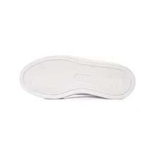 Puma 女士经典低帮休闲运动鞋，白色 - 彪馬白-彪馬白-銀色 - 查看 5