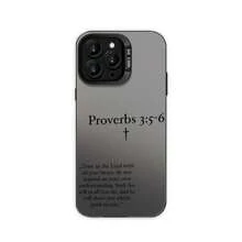Prayer Quotes Phone Case Compatible With IPhone 17, 16e, 16, 15, 14, 13, 12, 11, Mini, Pro Max, Air X, XR, XSMAX, 8, 7 Plus - Anti-Slip Matte Back Case, Heavenly Official Blessing Phone Case, Shockproof Phone Case With God Statue Photo, Spiritual Accessories, Prayer Design, Inspirational Quotes, Smooth Texture, UV Printed Design, Faith Theme Gift, Religious User Drop-Resistant - 混合顏色3 - 查看 6
