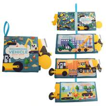 1 Set Baby Books & Toys, Animal Tail Cloth Books With Crinkle Paper, Soft Sensory Books Suitable For Infant Boys & Girls, High Contrast Black & White Tummy Time Toys, Ideal 1st Birthday Gift For Babies - Multicolor - View 21