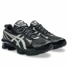 ASICS Gel-Kinetic Fluent 'Graphite Grey Illuminate Yellow' - Black - View 2