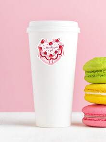 1张“我只是个女孩”防水贴纸，蛋糕礼物，趣味乙烯基贴纸，适用于水瓶、笔记本电脑等。 - 彩色 - 查看 4