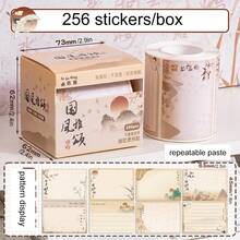 1 Set Upgraded Retractable Cute Sticky Notes, Reusable Memo Pads For Students, Office & Study - Multicolor - View 9