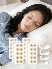 60/30/10 件装，包含磁条、鼻贴和口鼻贴。增加氧气摄入，减少打鼾，改善睡眠质量，轻便防汗，是送给家人、朋友和爱人的理想礼物。 - 1件裝 - 查看 3