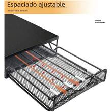 Coffee Capsule Storage Racks - Black - View 7