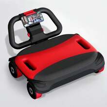 四轮自动回弹腹部滚轮，腹部肌肉塑形器，家用健身器材 - 彩色 - 查看 1