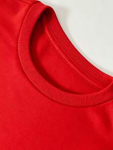 Women's Crochet Sweatshirt - Gray Rainbow Heart "I Crochet Until Bedtime" Design With Yarn Ball And Hook Pattern - Comfortable Crochet Theme Sweater For Crochet Enthusiasts, All-Season Casual Crew Neck Pullover, Crochet Lover's Wear, Women's Crochet Top, Women's Sweatshirt Plus Size, Women's Plus Size Sweatshirt, Women's Plus Size Sweater, Women's Autumn Plus Size Clothing, Women's Plus Size Hoodie, Plus Size Women's Hoodie, Plus Size Women's Sweatshirt, Women's Autumn Plus Size Clothing Loose And Comfortable Valentine's Sweatshirts - 紅色 - 查看 3