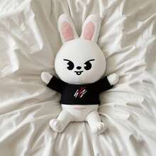 2026 Special Offer Cute Stray Skzoo Plush Toy Funny Stuffed Animal With T-Shirt Fan Meeting Doll. - trắng - Xem 3