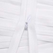 40pcs 21.5 Inch Nylon Invisible Zippers Bulk Zippers Supplies For Tailor Sewing Crafts Clothes Sewing DIY Crafter's Special White - trắng - Xem 7