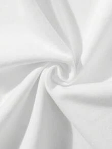 180GSM Pure Cotton Printed T Shirt Featuring I Love Nerd Domo Funny Unisex S 5xl Design Breathable And Soft Fabric Adopting Knitting Technology Durable And Easy To Clean Comfortable To Wear Perfect For Anime Fans Offers A Funny Personality - 白色 - 查看 9