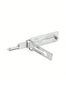 Juego de ganzúas AM5 Herramientas para abrir cerraduras y puertas cerradas, suministros esenciales para cerrajería - Blanco - Ver 4