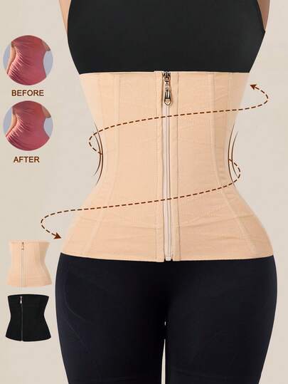 1件装束腰塑身衣收腹塑形衣女士束身衣塑形内衣女士塑身衣女士收腹舒适束腰带