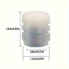 20 nắp van lốp phát sáng trong bóng tối - Phụ kiện trang trí và an toàn phát quang cho xe đạp, xe máy và ô tô - A - Xem 5