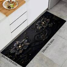 1pc 3D Flower Pattern Absorbent Drying Mat, Kitchen Decor Coffee Machine Mat, Handmade Coffee Pot Draining Pad, Kitchen Floor Mat, Dining Table Mat, Kitchen Counter Dish Drying Mat, Breakfast Mat, Anti-Slip Heat Resistant Draining Mat, Diatomite Draining Mat, Hides Stains, Super Absorbent Kitchen Mat, Easy To Clean Dish Rack Mat, Suitable For Kitchen, Dining Table, Cafe, Bar, Holidays, Parties, Home Decor, Holiday Gifts - Multicolor - View 15