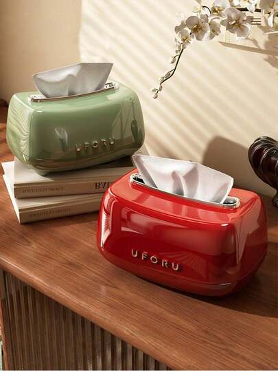 Scatola portafazzoletti vintage di alta qualità, contenitore per rotoli di carta da cucina per il soggiorno, organizer per asciugamani di carta per camera da letto, ingresso e tavolino elegante