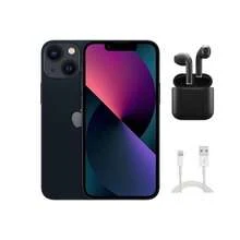 Apple IPhone 13 Mini A2481 (Fully Unlocked) 128 Midnight W/ Wireless Earbuds - 午夜級A級無線耳機 - 查看 1