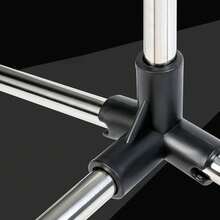 Red de bádminton con postes, fácil instalación, de nailon, para deportes al aire libre, parques, gimnasios y césped. - Azul - Ver 4