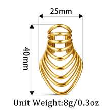 1PC Exaggerated Non-Piercing Ear Ring Fake Piercing Ear Bone Clips Stainless Steel Women Men Ear Cuff Earrings Jewelry - Star - View 17