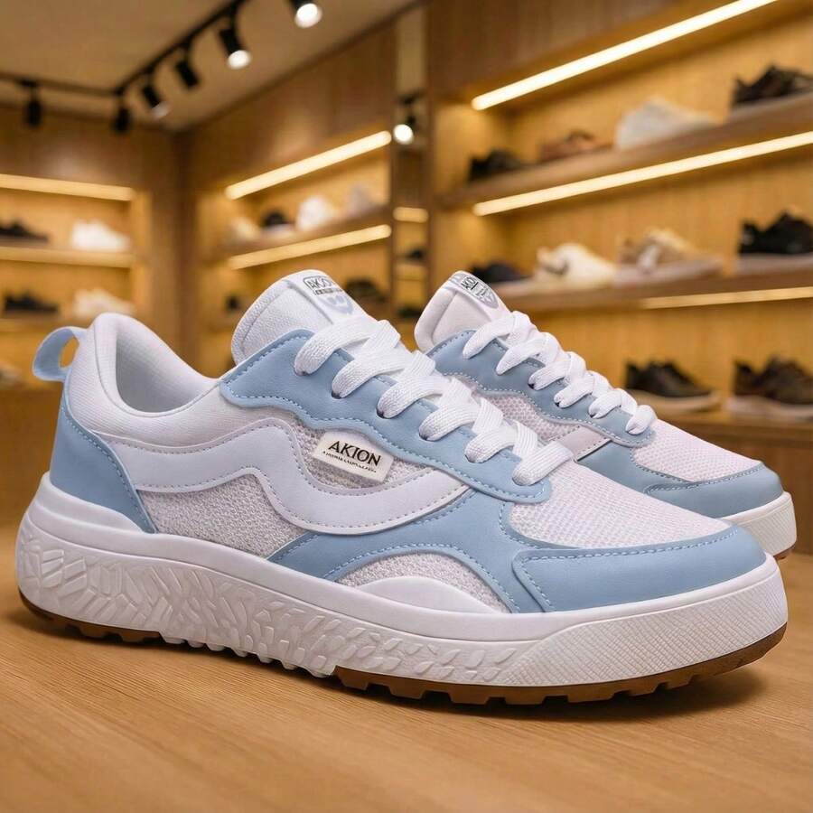 Neo Ultra Akion Men's And Women's Sneakers: Stylish, Comfortable, And With Non-Slip Sole For Leisure And Work - Xanh dương/Trẻ em 2849 - Xem 1
