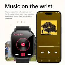 Smartwatch para mujeres/hombres, unisex - Llamadas/SMS inalámbricas/Múltiples modos deportivos/Control remoto de cámara/Rastreador de actividad física, compatible con Android e iOS, carga USB, caja de aleación/correa de silicona, estilo moderno, pantalla clara, regalo perfecto para hombres/mujeres/parejas/padres - Multicolor - Ver 7