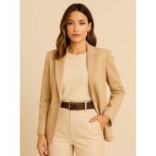 Casual PU Leather Buckle - Coffee - View 2