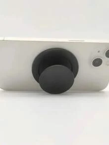 Minimalist Solid Color Material Foldable Magnetic Phone Grip Stand With Magnetic Base Compatible With IPhone Non-Slip Base Space-Saving Design Suitable For Video Calls Gaming Car Dashboard Compatible Accessories Magnetic Phone Holder Hands-Free Viewing Minimalist Style Safety Accessory Office Worker Gaming Gear Compact Accessory Sturdy Support Phone Stand Gift For Friends Office Valentine's Day Gift - Multicolor - View 12