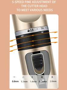 高级宠物毛发修剪套装，电动精密剃须技术，温和修剪设计，适合专业家庭美容，静音犬猫毛发修剪器 - 彩色 - 查看 3