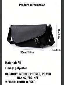 2026 New Men's Crossbody Bag, Multi-Functional Lightweight Large Capacity, Made Of Soft Fabric, Designed With Multiple Pockets. Internal Structure Includes Zipper Pocket, Phone Pocket And ID Pocket. Suitable For Travel, Business Trip, Daily Commute, Shopping And Other Occasions - Multicolor - View 13