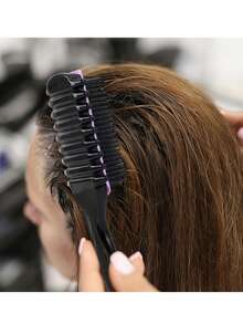 1/2/3/4/5/6/11/12 Pcs Hair Brush With Hair Styling Comb Set, New Edition Nine-Row Comb, Edge Groove Design On Both Sides, Enhances Curls Definition & Separation, Wet And Dry Eight-Claw Comb, (6.8 OZ / 200 ML)Multi-Functional Small High-Pressure Continuous Spray Water Replenishing Travel Makeup Bottle - Multicolor - View 4