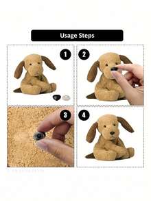 Plastic Animal Safety Nose, Woven Plastic Nose Tip, DIY Accessories, Triangular Shape, Suitable For Dolls, Doll Bears And Accessories (Black), Handmade Toy Accessories, Nose Part, Crochet Handcrafted Doll, With Ring Design, Suitable For Handicrafts, Dolls, Handmade Items | Safety Nose Design | Handmade Nose - Multicolor - View 4