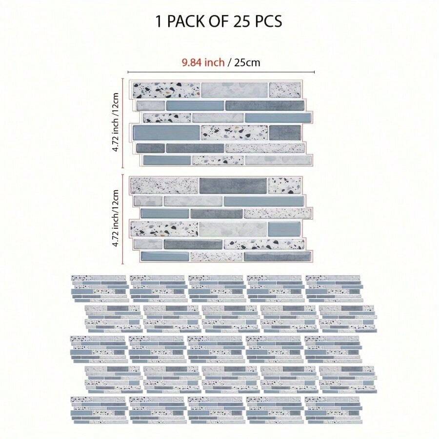 Bodenaufkleber - Hellgrau - Übersicht 1