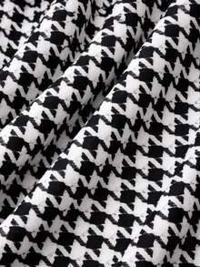 Women Two-Piece Outfits - Black and White - View 6