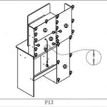 Makeup Vanity Desk With Mirror And Lights, Vanity Table With LED Lighted Mirror & Nightstand, Dressing Table, Large Storage Drawer & Cabinet For Bedroom - 白色 - 查看 8