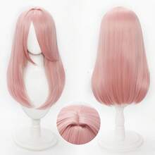 Karida 60cm/24inch Extra Long Straight Synthetic Hair Wig With Bangs, Colorful, Suitable For Daily Use, Cosplay, Halloween, Christmas, St. Patrick's Day And Other Costume Parties - Multicolor - View 116