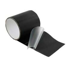 Multi-Purpose Waterproof Patch Tape - 60" Long, 2" Or 4" Wide. Instantly Repair Leaks In Pipes, Buckets, Tents, Umbrellas. Strong Adhesive, Black & White. - Multicolor - View 2