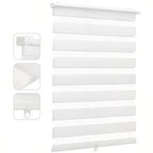 Sekey Doppelrollos Klemmfix Kein Bohren Doppelrollos Duo Rollos Faltrollos 40X130Cm - [Weiß] - Übersicht 13