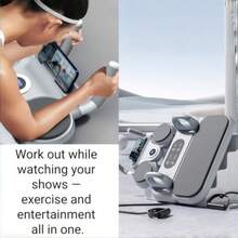 Pilates Reformer 2025 Upgraded Home Pilates Equipment For Full Body Workout Foldable Pilates Board 6-In-1 Ab Leg And Glute Trainer Compact And Portable Pilates Exercise Set For Women And Men - Grey - 查看 4