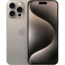 Refurbished Apple IPhone 15 Pro Max A2849 (Fully Unlocked) 256GB Natural Titanium (Grade B) W/ Wireless Earbuds - 查看 2