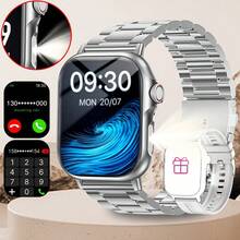 Smartwatch para mujeres/hombres, unisex - Llamadas/SMS inalámbricas/Múltiples modos deportivos/Control remoto de cámara/Rastreador de actividad física, compatible con Android e iOS, carga USB, caja de aleación/correa de silicona, estilo moderno, pantalla clara, regalo perfecto para hombres/mujeres/parejas/padres - Multicolor - Ver 13
