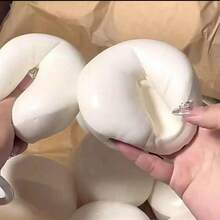 全新畅销超柔软乳酸牛奶蛋糕慢回弹减压挤压玩具 - 粘稠牛奶蛋糕慢回弹圆形面包块，蓬松粘稠，触感回弹极佳！ - 彩色 - 查看 7