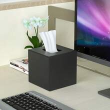 Tissue Box & Rack - Dimensions Of the White Item: 25*13*9cm - View 2