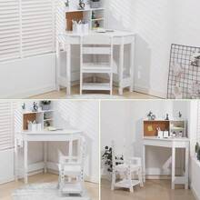 Kids Tables & Chairs - White - View 4