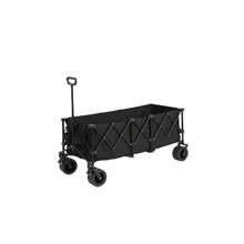 Break 220 LB Folding Extension, Heavy-Duty 300-Liter Folding Multi-Functional Garden Cart With Large All-Terrain Beach Wheel And Drink Holder. Blake - Black - View 1