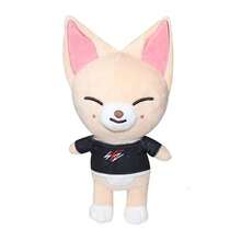Cute Style Star Idol Plush Doll, Cute Cartoon Animal Stuffed Toy With Black Shirt, Fan Collection Gift, Valentine's Day Gift - 彩色 - 查看 14