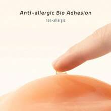 New Silicone Invisible Bra, Anti-Slip Style, Lift And Gather, Designed Specifically For Wedding Photography, Strapless Dresses, Invisible Underwear, Skirts, Dresses, Travel & Vacation To Enhance Cleavage And Sexy Bust - Apricot - View 6