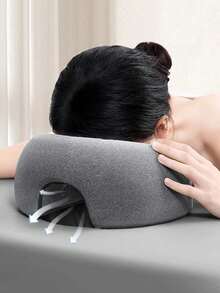 Gối massage bằng mút hoạt tính tiện dụng, gối ngủ trưa tại bàn làm việc, gối nằm sấp thoải mái, thích hợp cho thẩm mỹ viện, gia đình, ngủ trưa, kỳ nghỉ (vỏ gối có thể tháo rời) - Nhiều màu - Xem 6