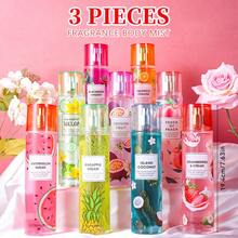 Wish 20 Varieties Of Women's Body Mist Perfume Spray, 3 Pcs/8 Fl Oz Long-Lasting Floral Fruity Spray With Non-Greasy Alcohol-Based Formula. Suitable For Hair & Body, Ideal For Parties, Dates&Gifting. Lightweight And Smooth Application.Valentine's Day Gift - Macadamia Vanilla+Lavender+White Jasmine - 查看 5