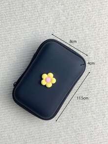 6pcs Minimalist Floral Design Cable Protector Set, Gift For 20W Apple Charging Cable - Multicolor - View 6