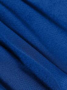 1pc Teen Boys Casual Comfortable Minimalist Versatile Fashionable Outdoor Exercise Shorts, Summer - Blue - View 6