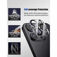 6pcs Set Compatible With IPhone 12 13 14 15 16 17 Pro/Pro Max/Air 3pcs Anti-Spy Tempered Glass Screen Protectors + 3pcs 3D Camera Lens Protectors 1:1 High Definition Anti-Scratch Shatterproof Durable Screen Protection Essentials, Applicable To Daily Shield, Office, Home Daily Shield Office Home Phone Screen Protector Phone Accessories Privacy Screen Protector Waterproof Shockproof Anti-Fall Scratch Resistant Screen Protection Essentials, Applicable To Daily Shield, Office, Home Daily Shield Office Home - Multicolor - View 4